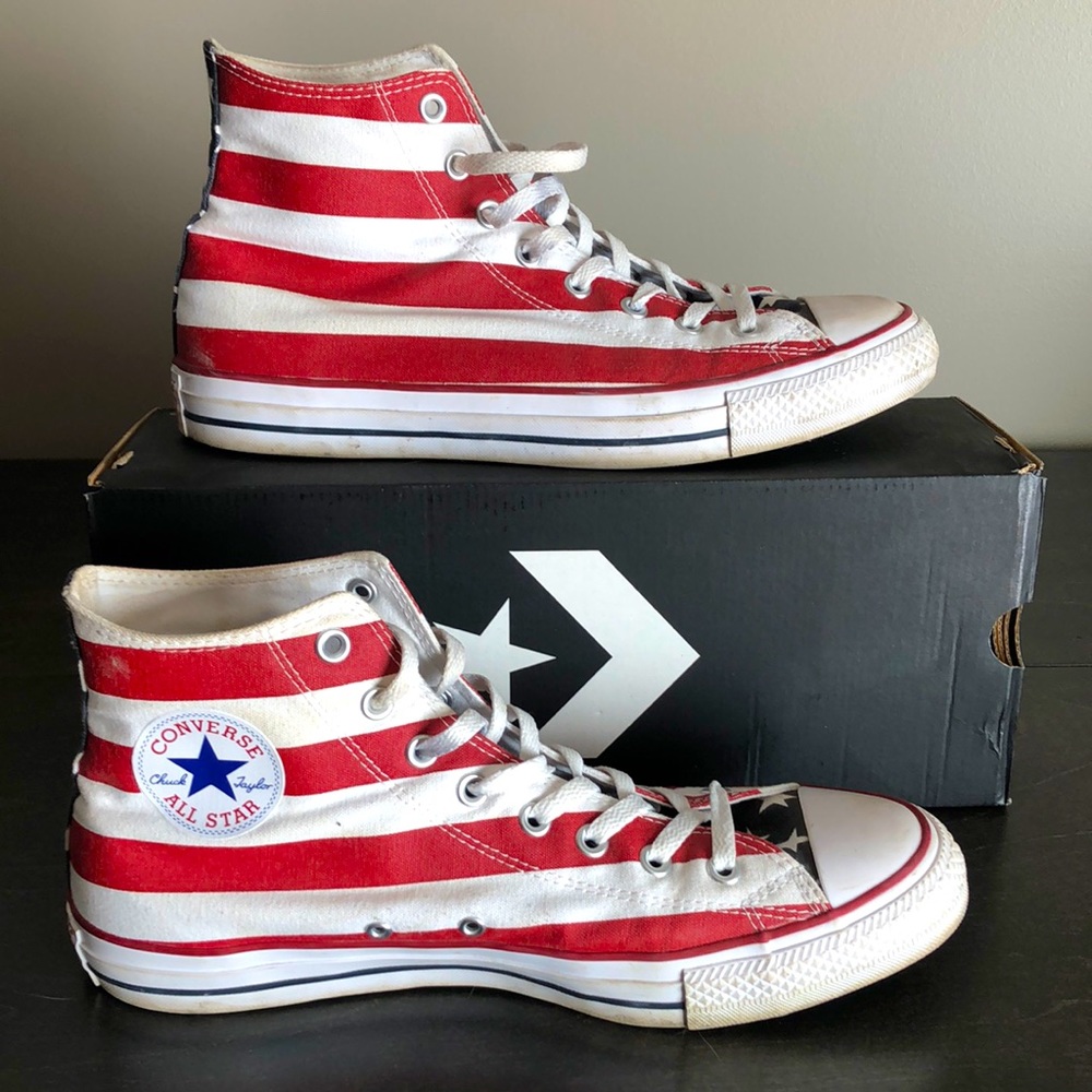 American flag converse